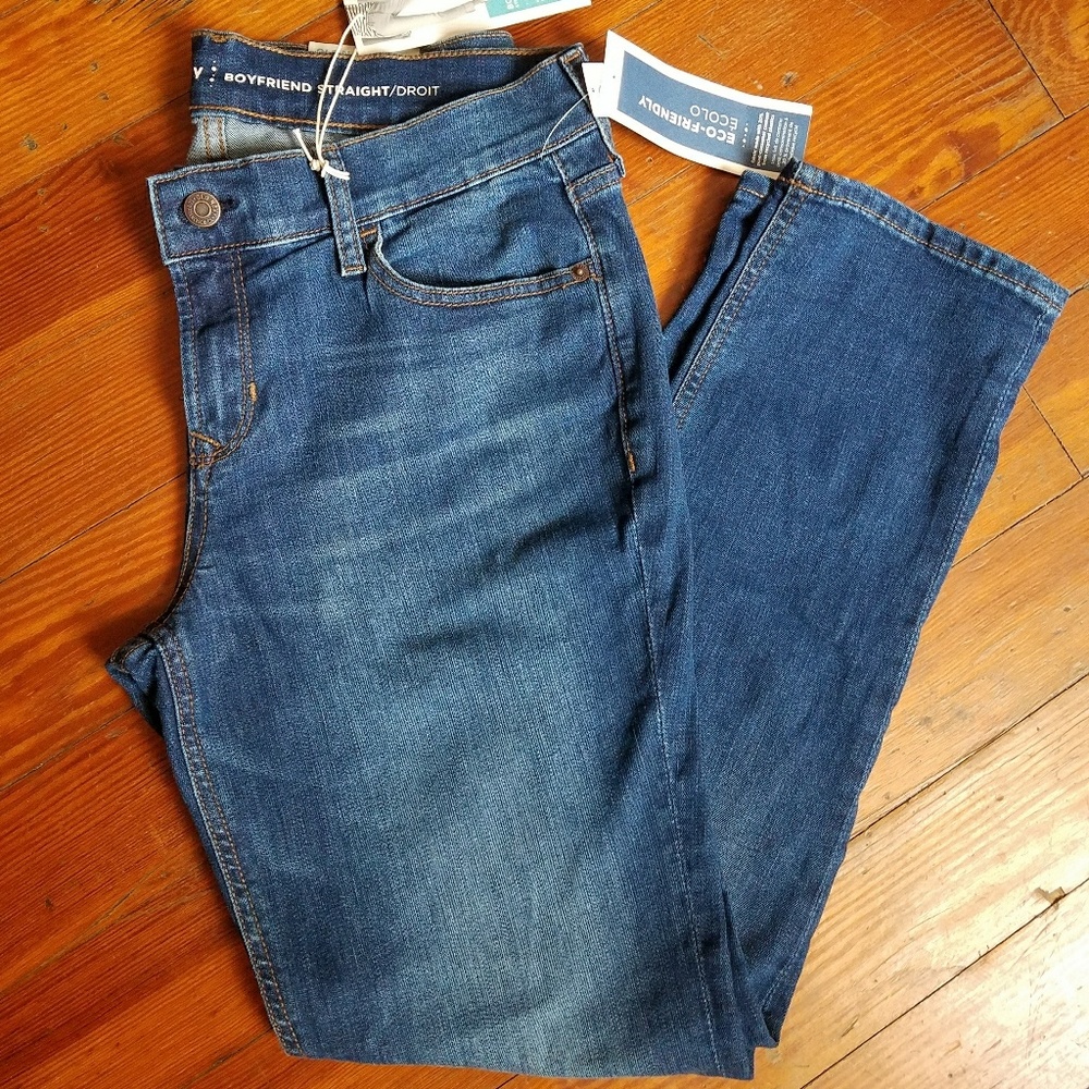 NEW Boyfriend Blue Jeans